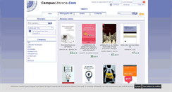 Desktop Screenshot of campusllibreria.com