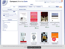 Tablet Screenshot of campusllibreria.com